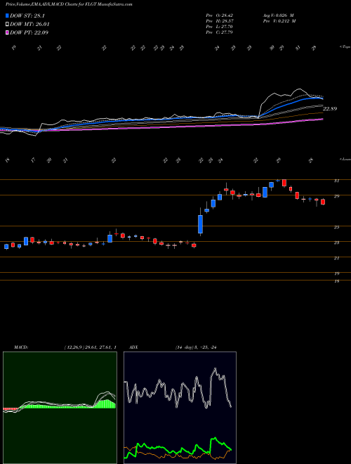 MACD charts various settings share FLGT Fulgent Genetics, Inc. USA Stock exchange 