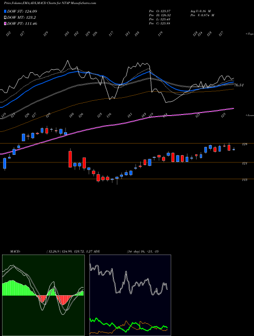 Munafa NetApp, Inc. (NTAP) stock tips, volume analysis, indicator analysis [intraday, positional] for today and tomorrow