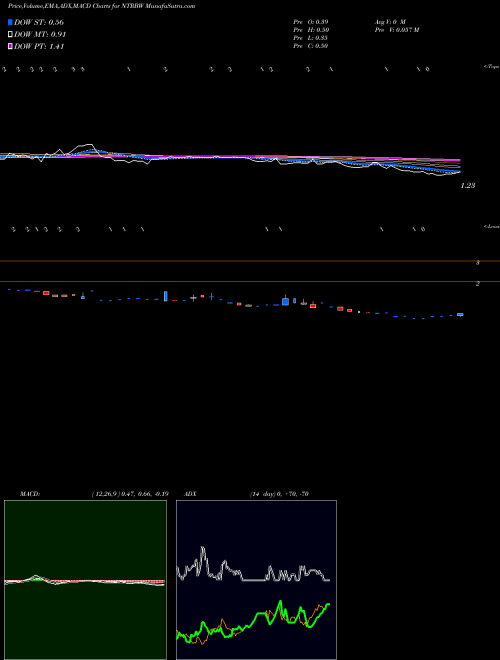 Munafa  (NTRBW) stock tips, volume analysis, indicator analysis [intraday, positional] for today and tomorrow