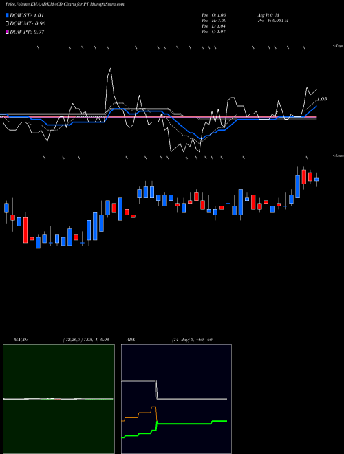 Munafa Pintec Technology Holdings Limited (PT) stock tips, volume analysis, indicator analysis [intraday, positional] for today and tomorrow