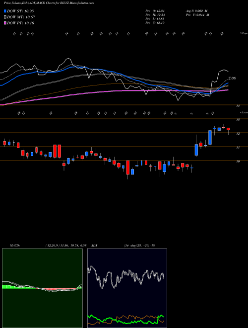 Munafa B. Riley Financial, Inc. (RILYZ) stock tips, volume analysis, indicator analysis [intraday, positional] for today and tomorrow