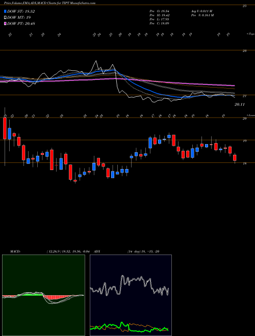 Munafa Tiptree Inc. (TIPT) stock tips, volume analysis, indicator analysis [intraday, positional] for today and tomorrow