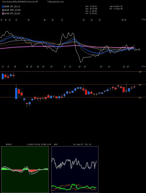 Munafa TriMas Corporation (TRS) stock tips, volume analysis, indicator analysis [intraday, positional] for today and tomorrow