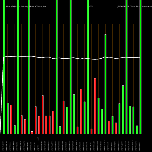 Money Flow charts share BNY BlackRock New York Investment Quality Municipal Trust Inc. (Th USA Stock exchange 