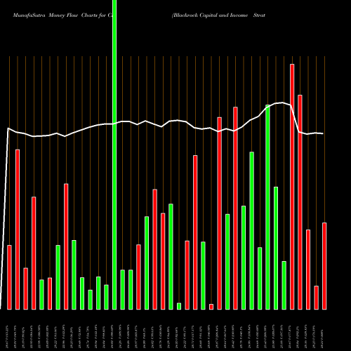 Money Flow charts share CII Blackrock Capital And Income Strategies Fund Inc USA Stock exchange 