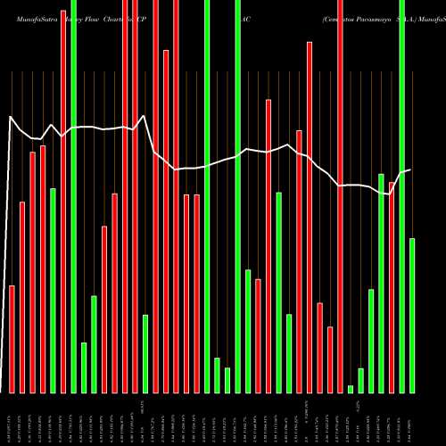 Money Flow charts share CPAC Cementos Pacasmayo S.A.A. USA Stock exchange 