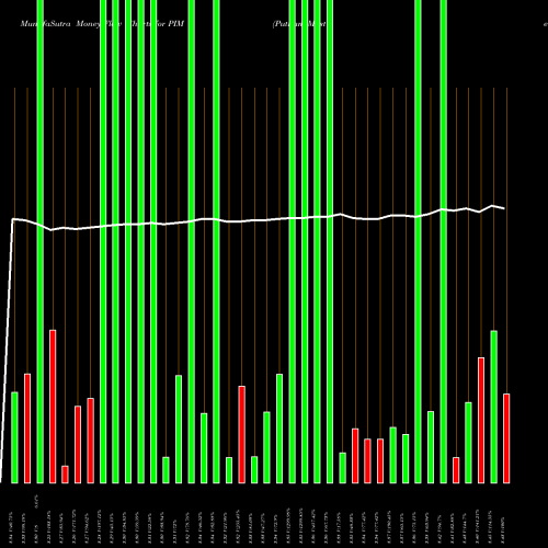 Money Flow charts share PIM Putnam Master Intermediate Income Trust USA Stock exchange 