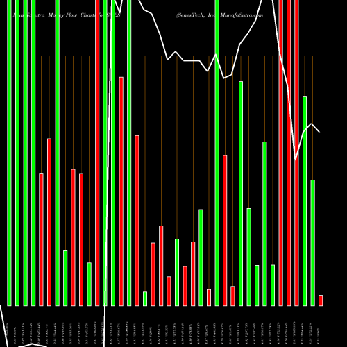 Money Flow charts share SNES SenesTech, Inc. USA Stock exchange 