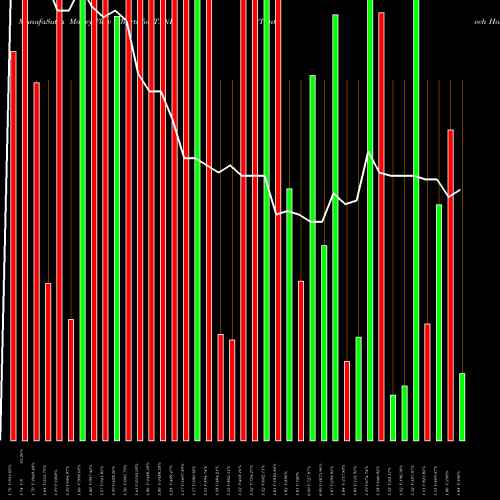 Money Flow charts share TANH Tantech Holdings Ltd. USA Stock exchange 
