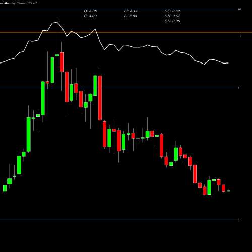 Monthly charts share III Information Services Group, Inc. USA Stock exchange 