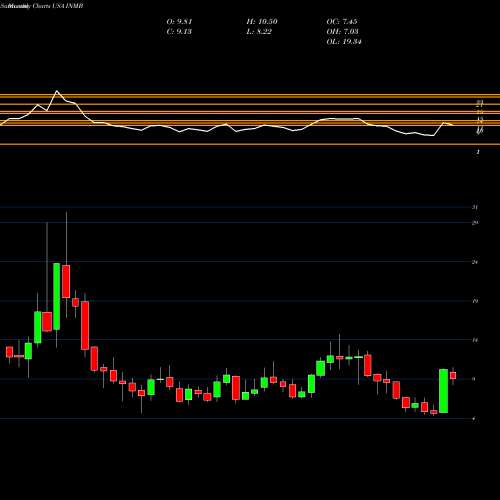 Monthly charts share INMB INmune Bio Inc. USA Stock exchange 