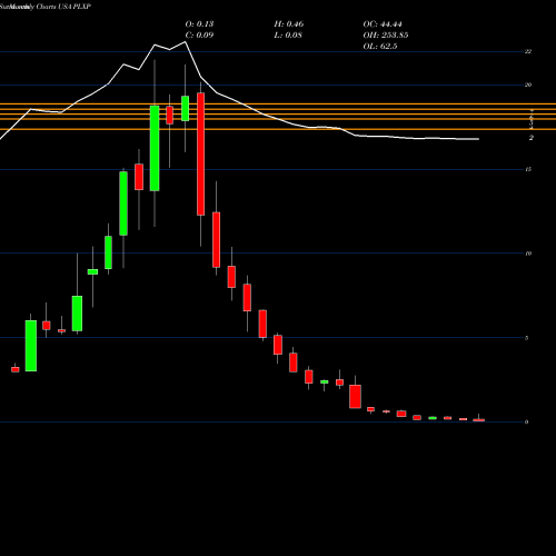 Monthly charts share PLXP PLx Pharma Inc. USA Stock exchange 