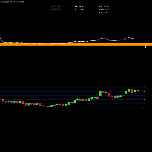 Monthly charts share TILE Interface, Inc. USA Stock exchange 