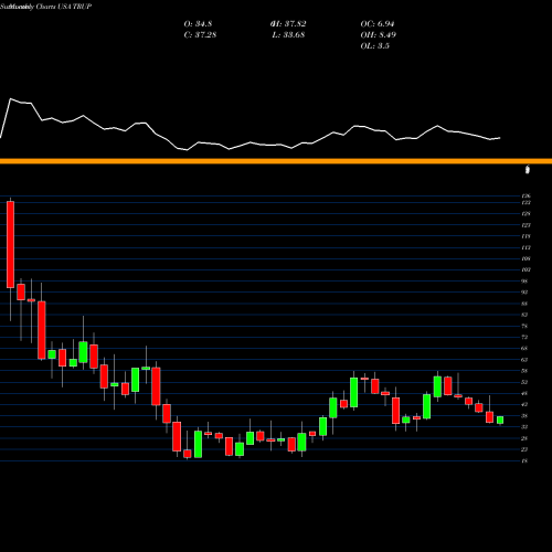 Monthly charts share TRUP Trupanion, Inc. USA Stock exchange 