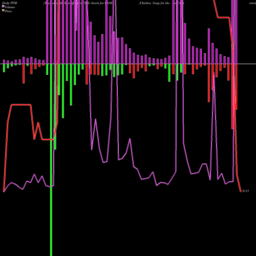 PVM Price Volume Measure charts Chicken Soup For The Soul Entertainment, Inc. CSSE share USA Stock Exchange 