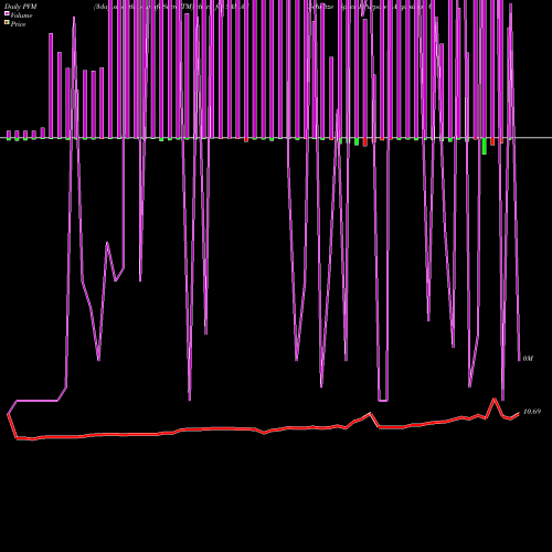 PVM Price Volume Measure charts Schultze Special Purpose Acquisition Corp. SAMAU share USA Stock Exchange 