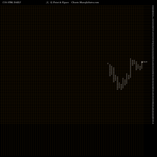 Free Point and Figure charts FB Financial Corporation FBK share USA Stock Exchange 