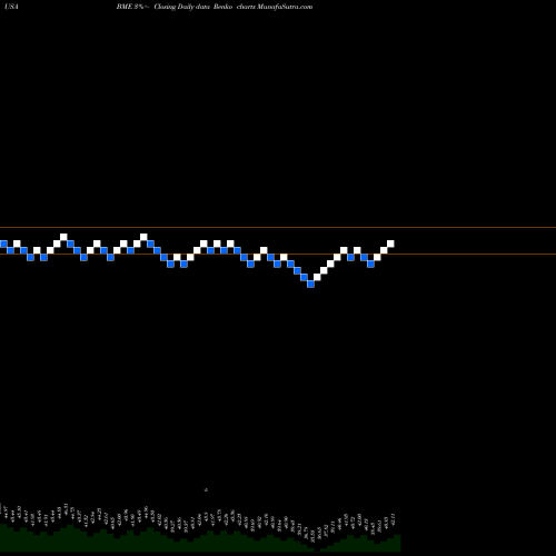 Free Renko charts Blackrock Health Sciences Trust BME share USA Stock Exchange 