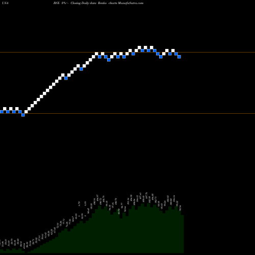 Free Renko charts Boston Scientific Corporation BSX share USA Stock Exchange 