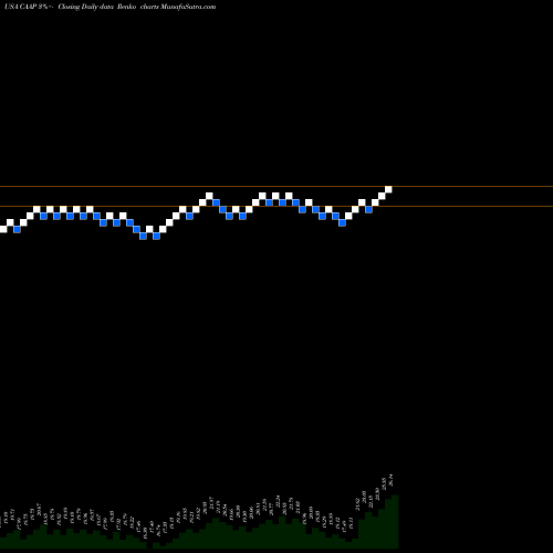 Free Renko charts Corporacion America Airports SA CAAP share USA Stock Exchange 