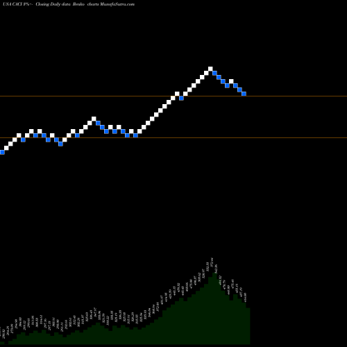 Free Renko charts CACI International, Inc. CACI share USA Stock Exchange 