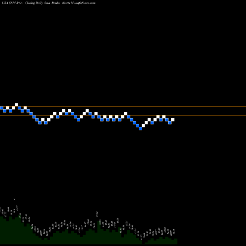 Free Renko charts CSP Inc. CSPI share USA Stock Exchange 