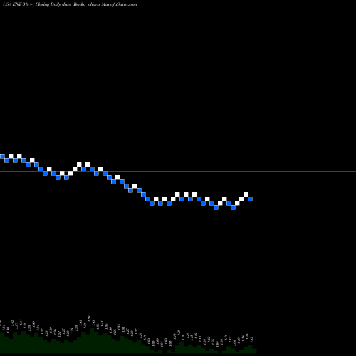 Free Renko charts Enzo Biochem, Inc. ENZ share USA Stock Exchange 