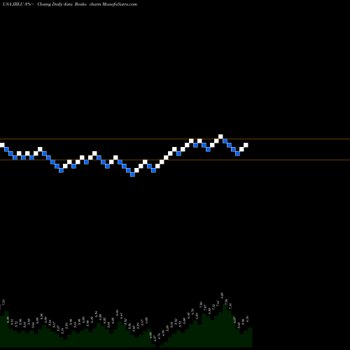 Free Renko charts JetBlue Airways Corporation JBLU share USA Stock Exchange 