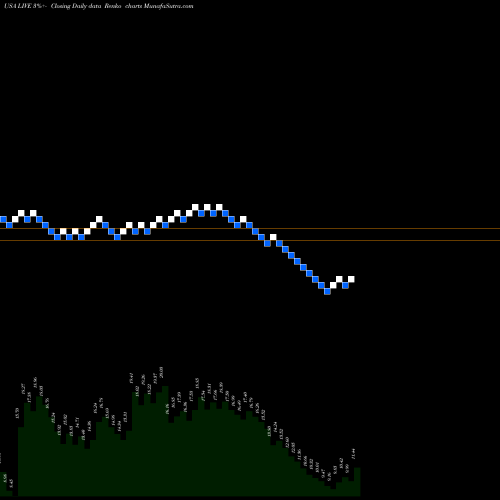 Free Renko charts Live Ventures Incorporated LIVE share USA Stock Exchange 