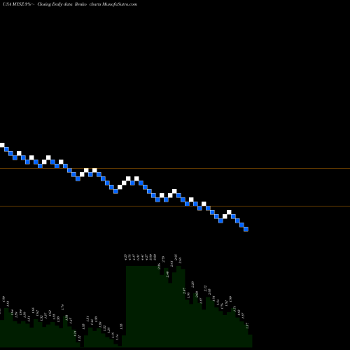 Free Renko charts My Size, Inc. MYSZ share USA Stock Exchange 