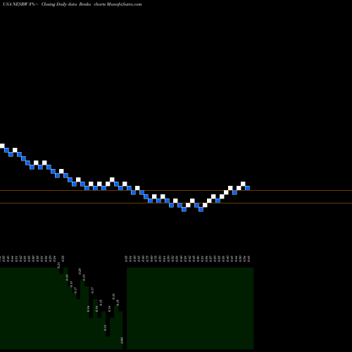 Free Renko charts National Energy Services Reunited Corp. NESRW share USA Stock Exchange 