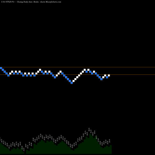 Free Renko charts NETGEAR, Inc. NTGR share USA Stock Exchange 