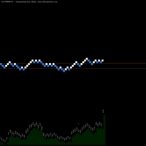 Free Renko charts Potbelly Corporation PBPB share USA Stock Exchange 