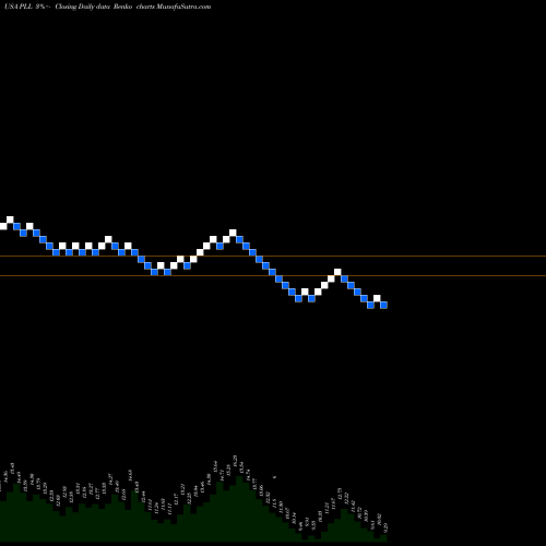 Free Renko charts Piedmont Lithium Limited PLL share USA Stock Exchange 