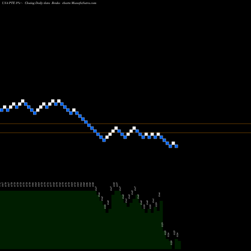 Free Renko charts PolarityTE, Inc. PTE share USA Stock Exchange 