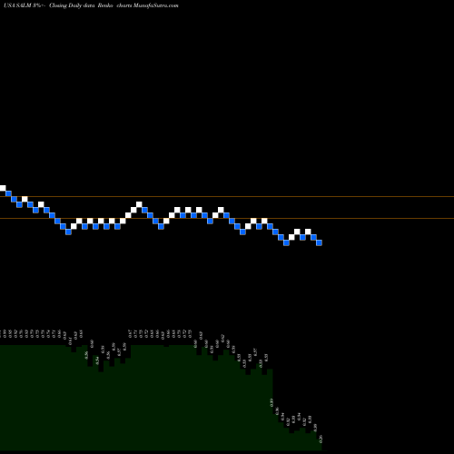 Free Renko charts Salem Media Group, Inc. SALM share USA Stock Exchange 