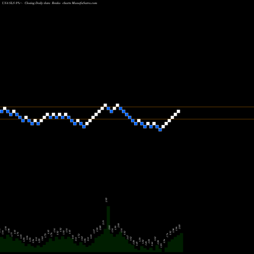 Free Renko charts SELLAS Life Sciences Group, Inc.  SLS share USA Stock Exchange 