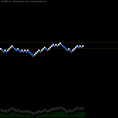 Free Renko charts Nuveen S&P 500 Dynamic Overwrite Fund SPXX share USA Stock Exchange 