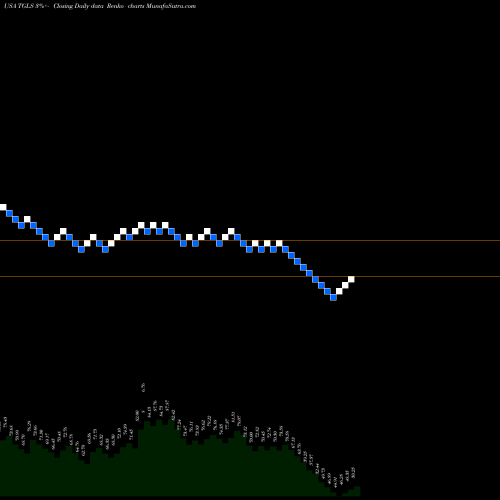 Free Renko charts Tecnoglass Inc. TGLS share USA Stock Exchange 