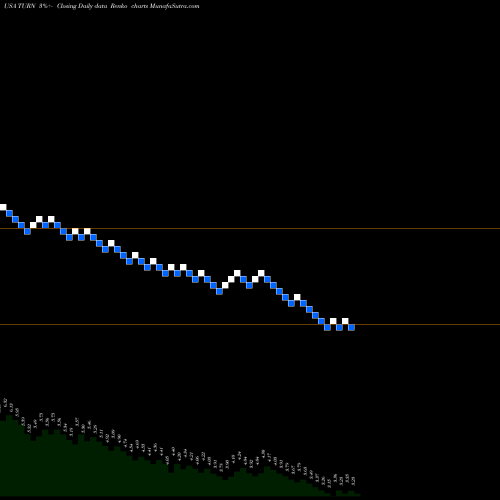 Free Renko charts 180 Degree Capital Corp. TURN share USA Stock Exchange 