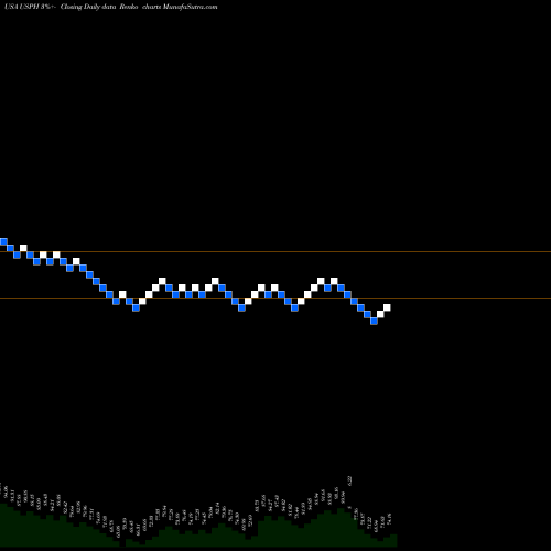 Free Renko charts U.S. Physical Therapy, Inc. USPH share USA Stock Exchange 