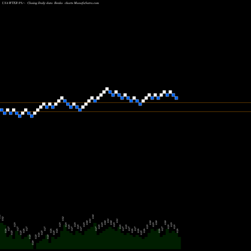 Free Renko charts The Alkaline Water Company Inc. WTER share USA Stock Exchange 