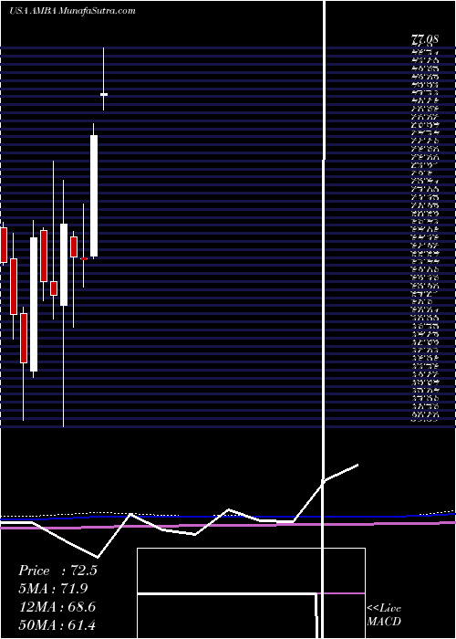  monthly chart AmbarellaInc