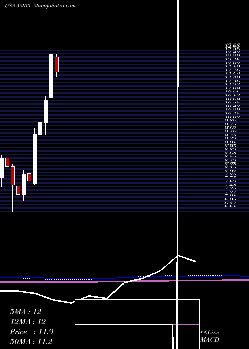  monthly chart AmnealPharmaceuticals