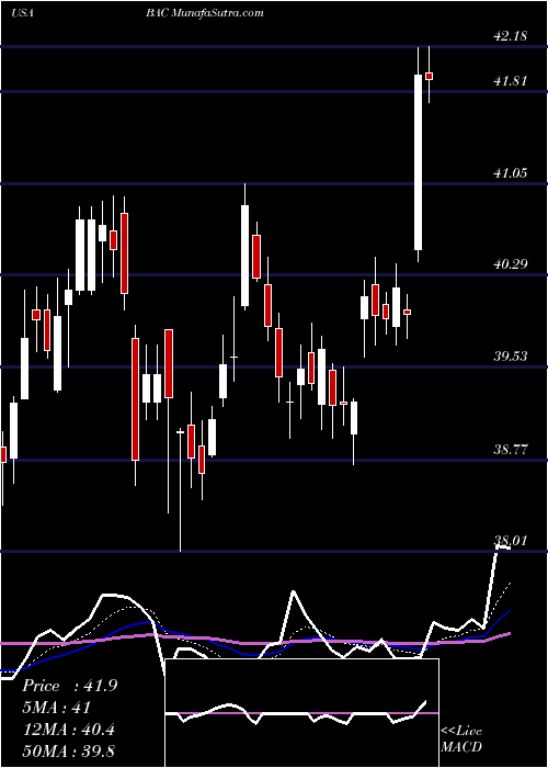  Daily chart BankAmerica