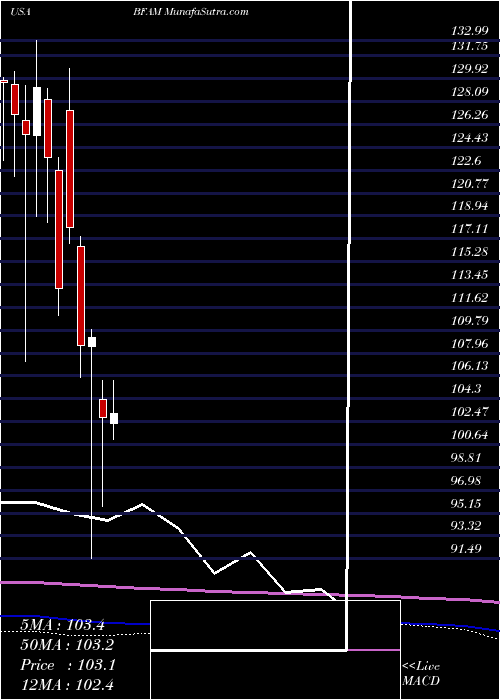  monthly chart BrightHorizons