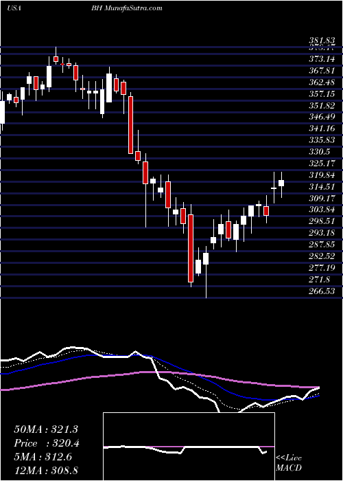  Daily chart BiglariHoldings