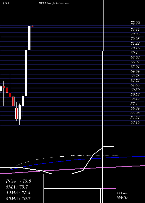  monthly chart BlackKnight