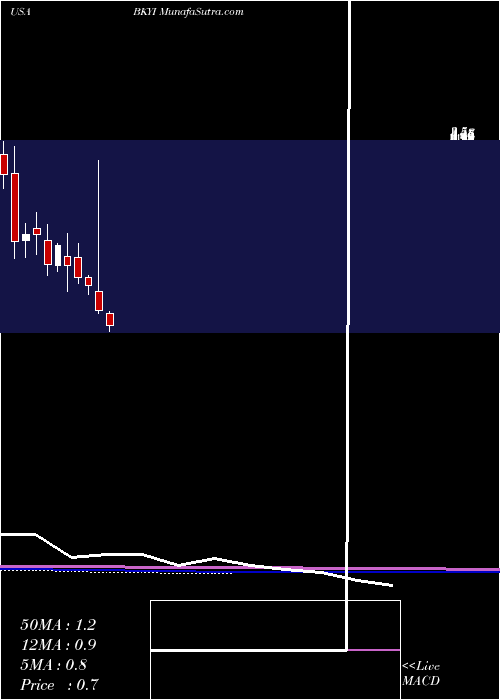  monthly chart BioKey