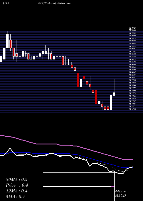  Daily chart BluebirdBio